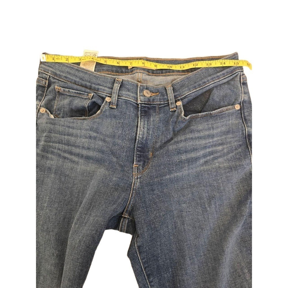 Levi‎ Strauss Blue Bootcut Jeans Classic Straight Five-Pocket Size 10 - Picture 10 of 14